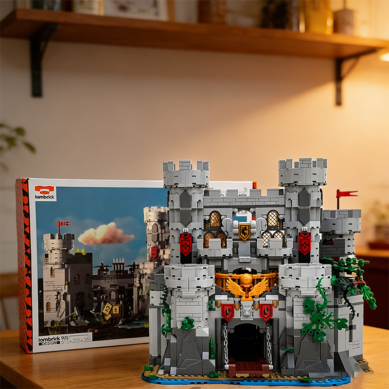 2400+Pcs Castle Building Blocks Model Set